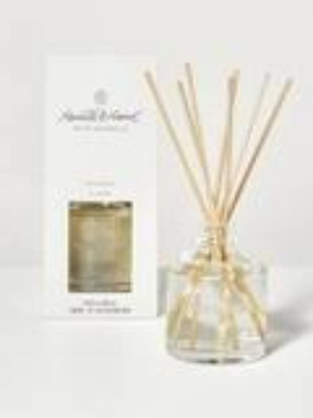 Hearth & Hand Magnolia Glass BERGAMOT Embossed Oil Diffuser & Reed Sticks Target